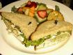 Club Sandwich With Crispy Bacon